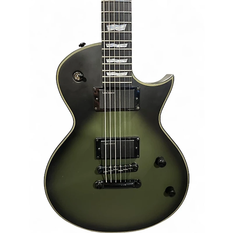 Used ESP LTD Bill Kelliher BK600 Military Green Solid Body Electric Guitar