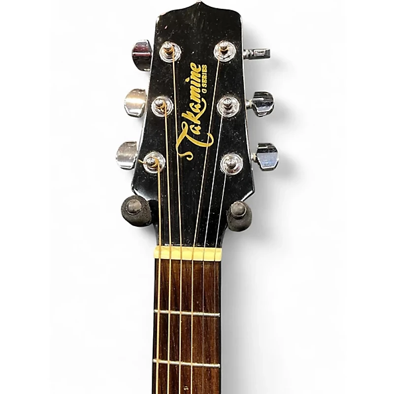 Used Takamine EG531SC Black Acoustic Electric Guitar