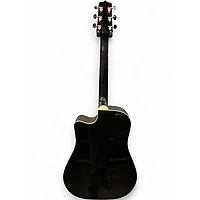 Used Takamine EG531SC Black Acoustic Electric Guitar