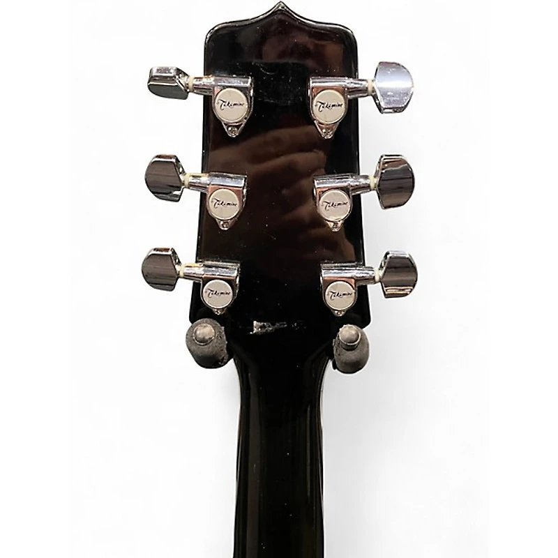 Used Takamine EG531SC Black Acoustic Electric Guitar