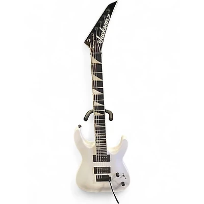 Used Jackson JS22 Dinky Snow White Solid Body Electric Guitar