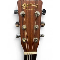 Used Martin DM Mahogany Natural Acoustic Guitar
