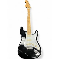 Used Fender Jimi Hendrix Stratocaster Black Solid Body Electric Guitar