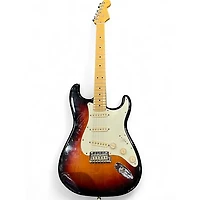 Used Fender American Standard Stratocaster 3 Tone Sunburst Solid Body Electric Guitar