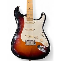 Used Fender American Standard Stratocaster 3 Tone Sunburst Solid Body Electric Guitar