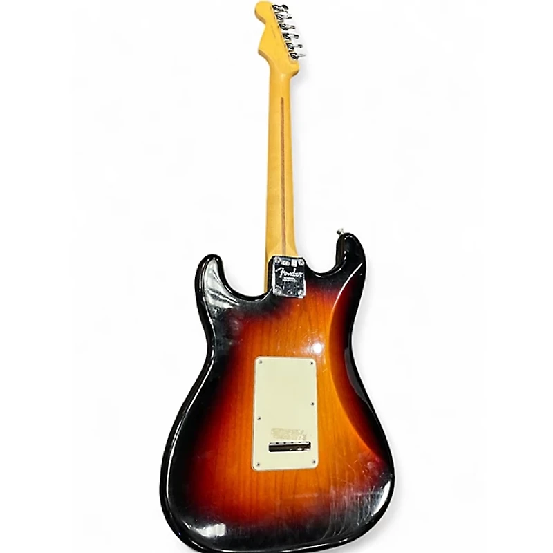 Used Fender American Standard Stratocaster 3 Tone Sunburst Solid Body Electric Guitar