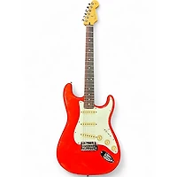 Used 2024 Fender Player II Stratocaster Coral Red Solid Body Electric Guitar