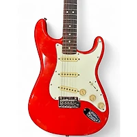 Used 2024 Fender Player II Stratocaster Coral Red Solid Body Electric Guitar