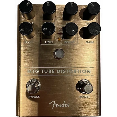 Used Fender MTG Tube distortion Effect Pedal