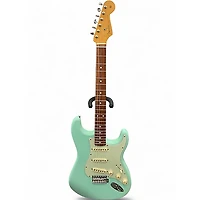 Used Fender Vintera 60s Stratocaster Surf Green Solid Body Electric Guitar