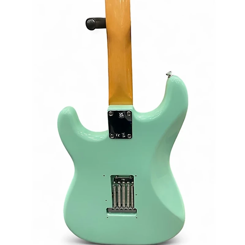 Used Fender Vintera 60s Stratocaster Surf Green Solid Body Electric Guitar