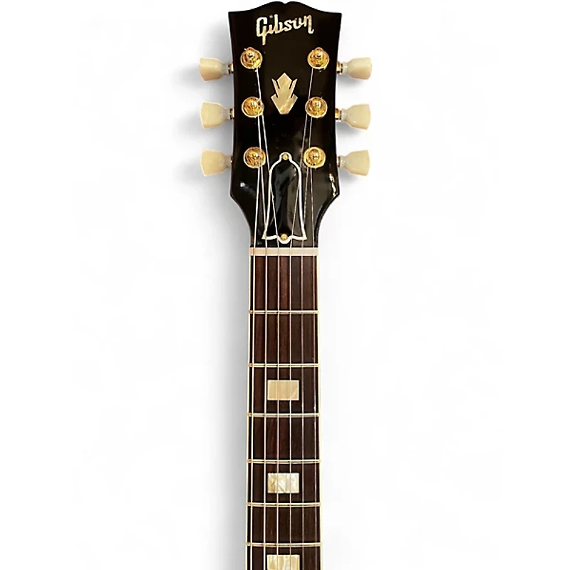 Used 2023 Gibson 1964 ES335 M2M Figured P90 Trans Ebony Hollow Body Electric Guitar