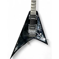 Used Jackson RHOADS PRO SERIES RR Black Solid Body Electric Guitar