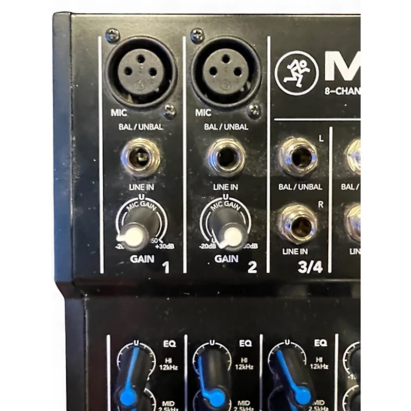 Used Mackie Mix8 Unpowered Mixer