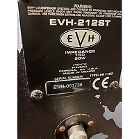 Used EVH 5150 212ST 2x12 Guitar Cabinet