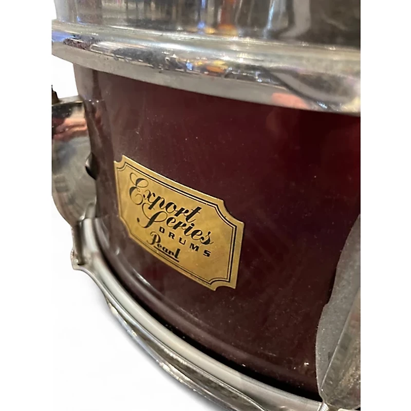 Used Pearl 5.5X14 Export Snare Wine Red Drum