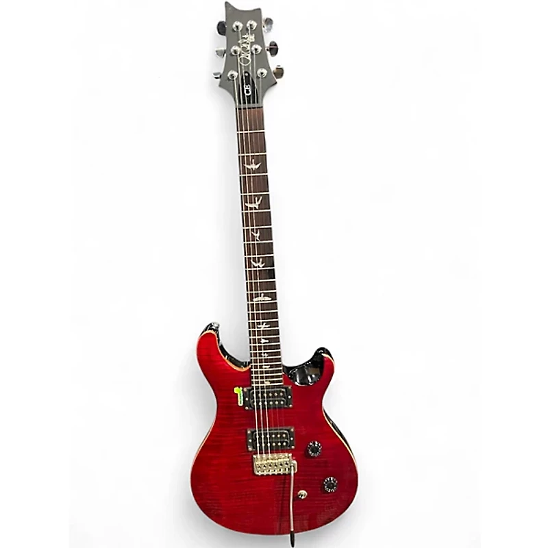 Used PRS SE CE24 Trans Red Solid Body Electric Guitar