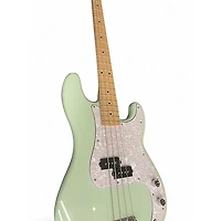 Used Squier Precision Bass Mint Green Electric Bass Guitar