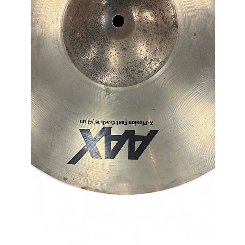 Used SABIAN 16in AAX X-Plosion Fast Crash Cymbal