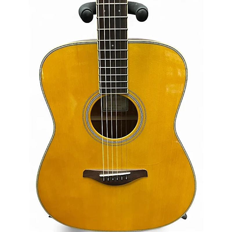 Used Yamaha FGTA TRANS ACOUSTIC Natural Acoustic Electric Guitar