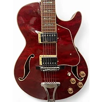 Used Ibanez AG85 TRD  Red Hollow Body Electric Guitar