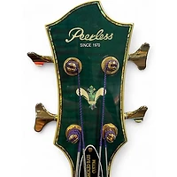 Used PEERLESS SMOKED BASS CUSTOM GREEN ANALINE Electric Bass Guitar