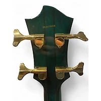 Used PEERLESS SMOKED BASS CUSTOM GREEN ANALINE Electric Bass Guitar