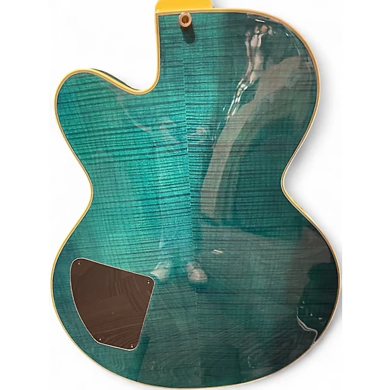 Used PEERLESS SMOKED BASS CUSTOM GREEN ANALINE Electric Bass Guitar