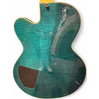 Used PEERLESS SMOKED BASS CUSTOM GREEN ANALINE Electric Bass Guitar