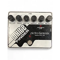 Used Electro-Harmonix White Finger Compressor Effect Pedal