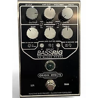 Used Origin Effects BassRig '64 Black Panel  Bass Effect Pedal