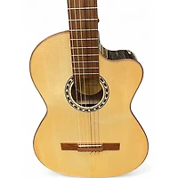 Used Lucero LFN200SCE Natural Classical Acoustic Electric Guitar
