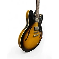Used Epiphone Dot 2 Color Sunburst Hollow Body Electric Guitar