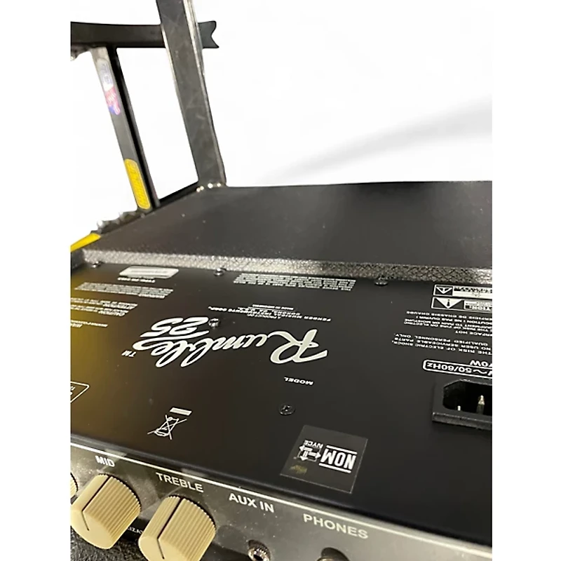 Used Fender Rumble 25 25W 1x8 Bass Combo Amp