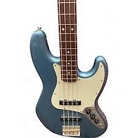 Used Squier  James Johnston Jazz Bass Lake Placid Blue Electric Bass Guitar