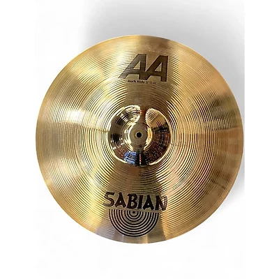 Used SABIAN 20in AA Rock Ride Brilliant Cymbal
