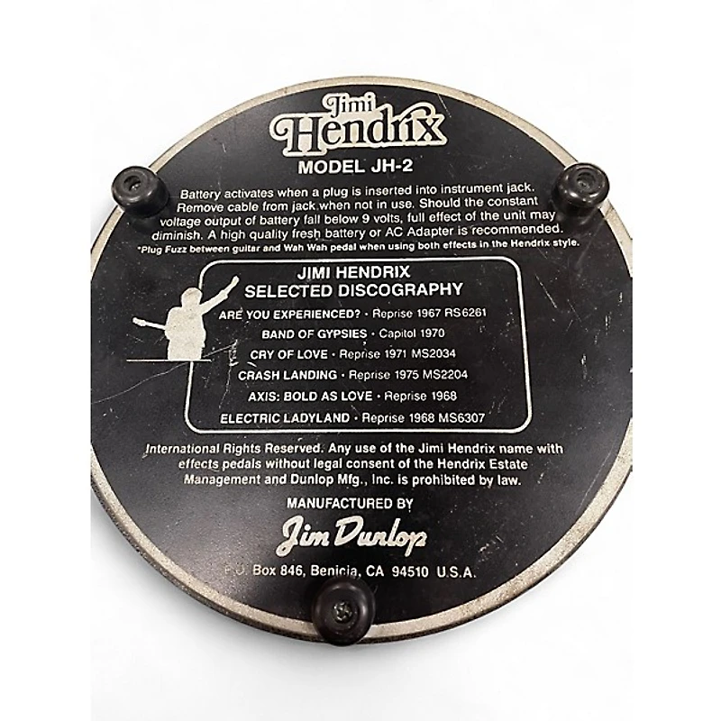 Used Dunlop JH-2 Effect Pedal