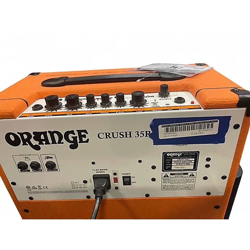 Used Orange Amplifiers Crush 35RT Guitar Combo Amp