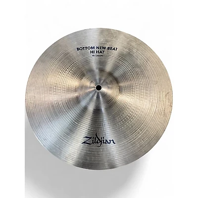 Used Zildjian 14in New Beat Hi Hat Bottom Cymbal