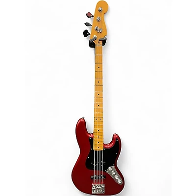 Used Fender AMERICAN ULTRA II JAZZ BASS SINISTER RED Electric Bass Guitar