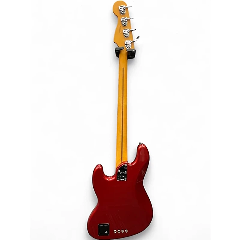 Used Fender AMERICAN ULTRA II JAZZ BASS SINISTER RED Electric Bass Guitar