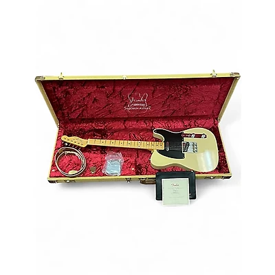 Used Fender 70th Anniversary Broadcaster No Relic Blonde Solid Body Electric Guitar