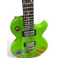 Used Epiphone Les Paul Standard Green Solid Body Electric Guitar