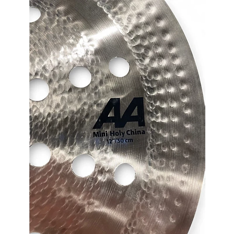 Used Sabian 12in Mini Holy China Cymbal