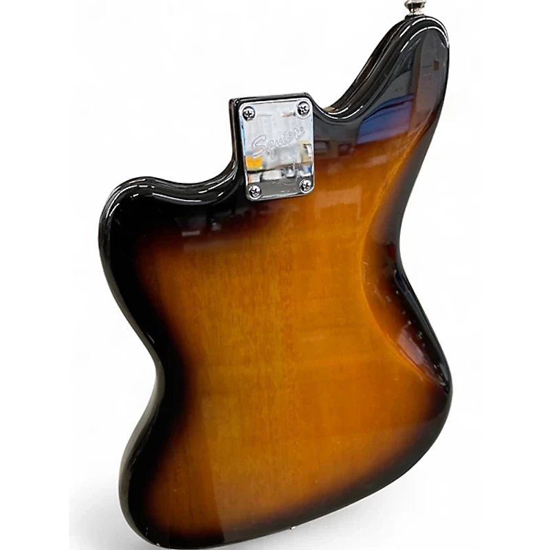 Used Squier Vintage Modified Jaguar 2 Color Sunburst Solid Body Electric Guitar
