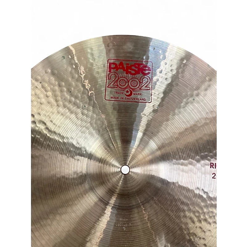 Used Paiste 20in 2002 Ride Cymbal