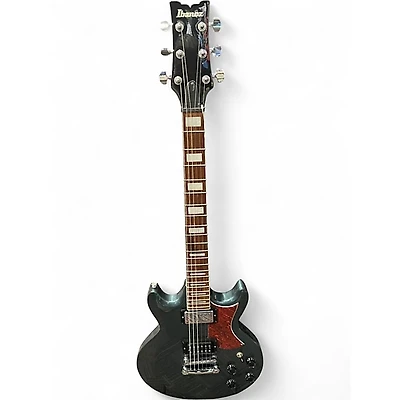 Used Ibanez AX120 Green Solid Body Electric Guitar