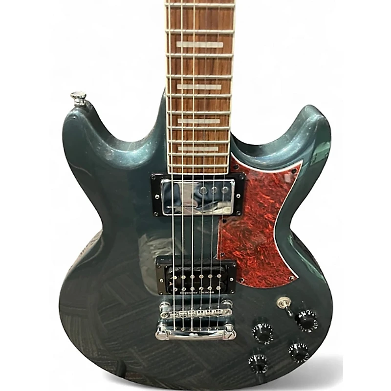 Used Ibanez AX120 Green Solid Body Electric Guitar
