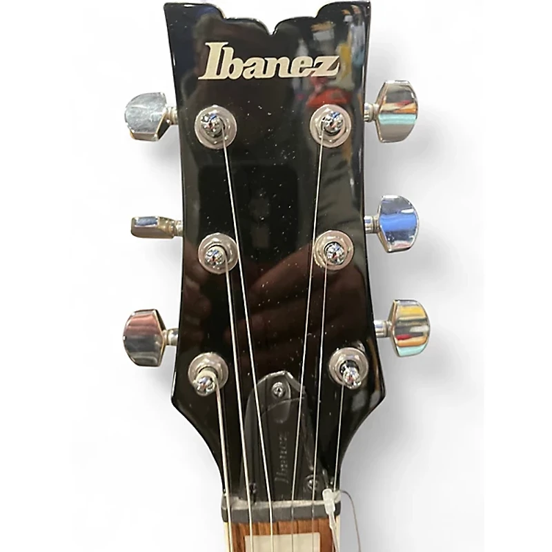 Used Ibanez AX120 Green Solid Body Electric Guitar