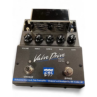 Used EBS ValveDrive Pro Dual Mode Tube Overdrive Tube Bass Preamp